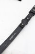 画像3: CIVARIZE / パイソンナローロングベルト  ブラック O-24-06-23-080-CI-za-YM-ZT471 (3)