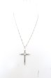 画像2: CIVARIZE / スパイククロスネックレス  シルバー（ユーズド） O-24-06-23-082-CI-ac-YM-ZT0626 (2)