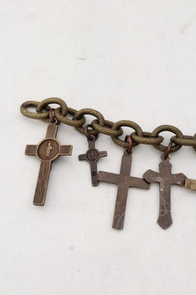 画像6: gunda / JUNK HEAVEN 19　ブレスレット(パーツ)  アンティークゴールド O-24-06-23-083-gu-ac-YM-ZT068 (6)