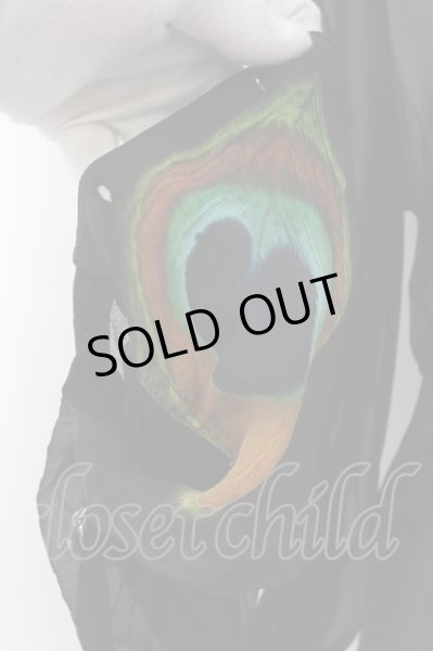 画像4: IFSIXWASNINE / TXS-4W　ピーコック袖バルーン シャツ 0（レディース） ブラック O-24-06-23-001-IF-sh-YM-OS (4)