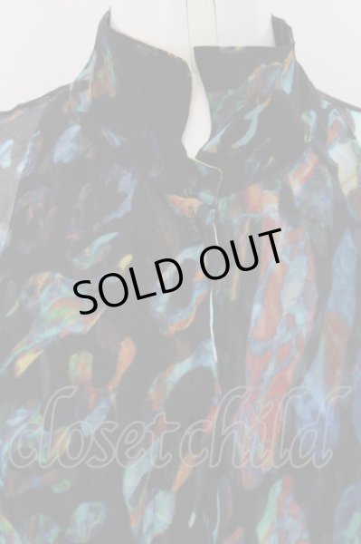 画像2: IFSIXWASNINE / TXS-4/W　バルーン袖シャツ 0（レディース） ブルー O-24-06-23-009-IF-sh-YM-OS (2)