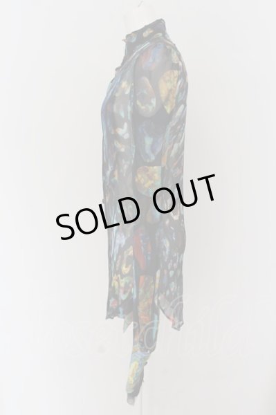 画像3: IFSIXWASNINE / TXS-4/W　バルーン袖シャツ 0（レディース） ブルー O-24-06-23-009-IF-sh-YM-OS (3)