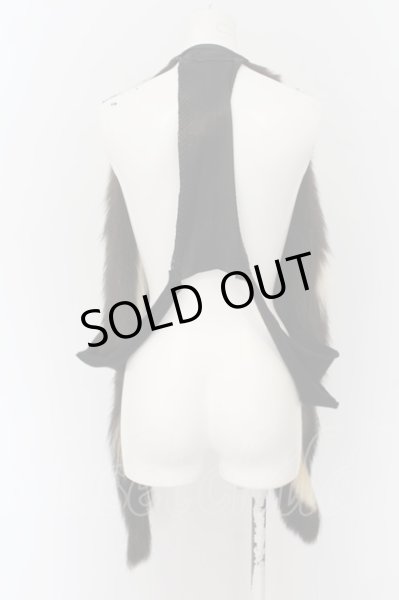 画像4: IFSIXWASNINE / BEBE　ファーベスト F ブラウンｘオフホワイト O-24-06-23-011-IF-to-YM-OS (4)