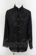 画像1: CIVARIZE / Lies フラワー総柄シャツ＆シフォンシャツ2P 44 ブラックｘブルー O-24-06-27-037-CI-sh-YM-OS (1)