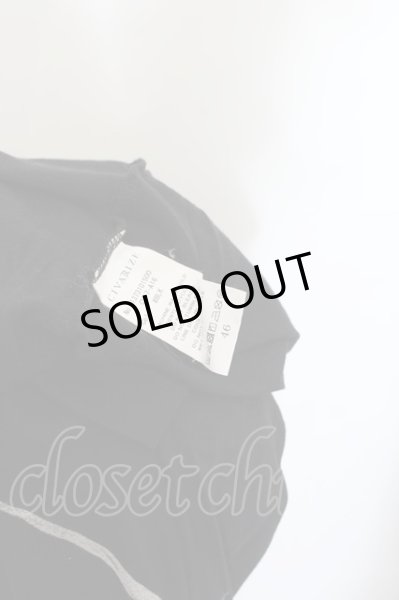 画像3: CIVARIZE / Abuse チェーン付きドレープTシャツ 46 ブラック O-24-06-27-005-CI-ts-YM-OS (3)