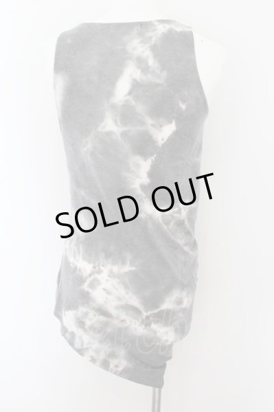 画像2: BUFFALO BOBS / バナナシルエットコーティングブリーチロングタンクトップ F グレー O-24-06-27-053-BU-to-YM-OS (2)