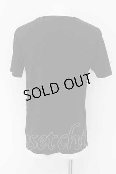 画像2: Xfrm / スラッシュダメージレイヤードロングTシャツ F ブラック O-24-06-27-059-Xf-ts-YM-OS (2)