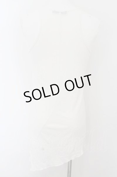 画像2: CIVARIZE / Inferアシンメトリーデザインロングタンクトップ 44 ホワイト O-24-06-27-061-CI-to-YM-OS (2)