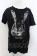 画像1: CIVARIZE / Luna プリントBIG Tシャツ 46 ブラック O-24-06-27-007-CI-ts-YM-OS (1)
