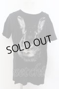 CIVARIZE / Luna プリントBIG Tシャツ 46 ブラック O-24-06-27-007-CI-ts-YM-OS