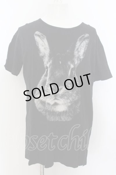 画像1: CIVARIZE / Luna プリントBIG Tシャツ 46 ブラック O-24-06-27-007-CI-ts-YM-OS (1)