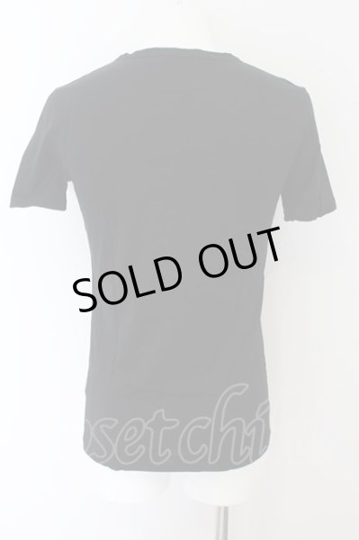 画像2: BUFFALO BOBS / エンブレムVネックTシャツ 1 ブラック O-24-06-27-067-BU-ts-YM-ZT0724 (2)