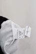 画像3: CIVARIZE / オパールレイヤードBIG Tシャツ 44 ブラックxホワイト O-24-06-27-069-CI-ts-YM-OS (3)