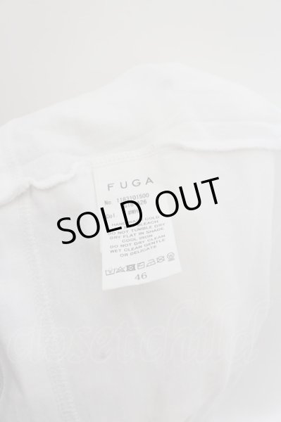 画像3: FUGA / INTERVENTION BIG Tシャツ 46 ホワイト O-24-06-27-070-FU-ts-YM-OS (3)