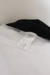 画像3: BACKSTAGE PASS / RIB LOGO-MOCK NECK　カットソー 3-4 ブラックｘホワイト O-24-06-27-078-BA-to-YM-ZT204 (3)