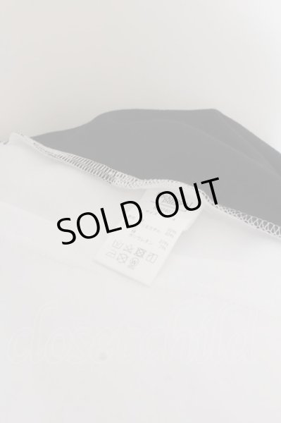 画像3: BACKSTAGE PASS / RIB LOGO-MOCK NECK　カットソー 3-4 ブラックｘホワイト O-24-06-27-078-BA-to-YM-ZT204 (3)