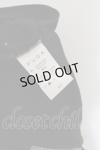 画像3: FUGA / CONDUIT ムラ加工Tシャツ 44 ブラック O-24-06-27-081-FU-ts-YM-OS (3)