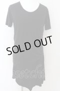 CIVARIZE / Robフェイクレイヤード半袖Tシャツ 44 ブラック O-24-06-27-083-CI-ts-YM-OS