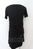 画像2: CIVARIZE / Robフェイクレイヤード半袖Tシャツ 44 ブラック O-24-06-27-083-CI-ts-YM-OS (2)