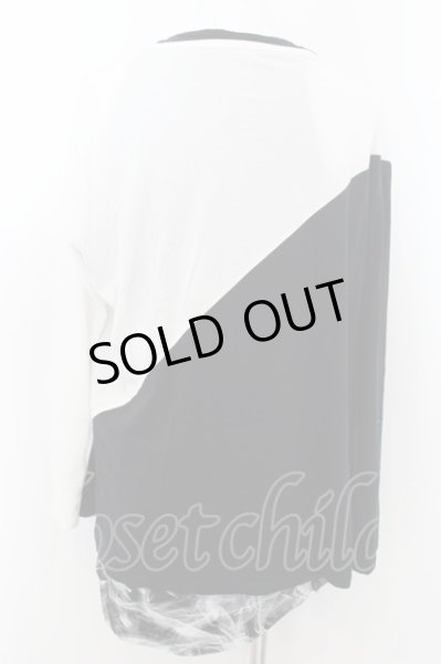 画像2: CIVARIZE / Gazer　プリンテッドロングスリーブ2P SET 44 ブラックｘホワイト O-24-06-27-086-CI-to-YM-OS (2)