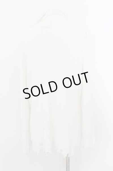 画像2: CIVARIZE / ドレープニットプルオーバー F ホワイト O-24-06-27-098-CI-to-YM-ZT292 (2)