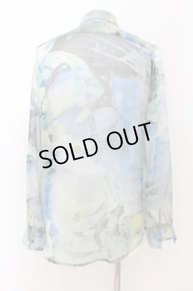 画像2: CIVARIZE / Amberシフォンシャツ 46 ブルー O-24-06-27-102-CI-sh-YM-OS (2)