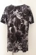 画像1: CIVARIZE / Twinkle フラワー総柄ビッグTシャツ 44 ブラック O-24-06-27-109-CI-ts-YM-OS (1)