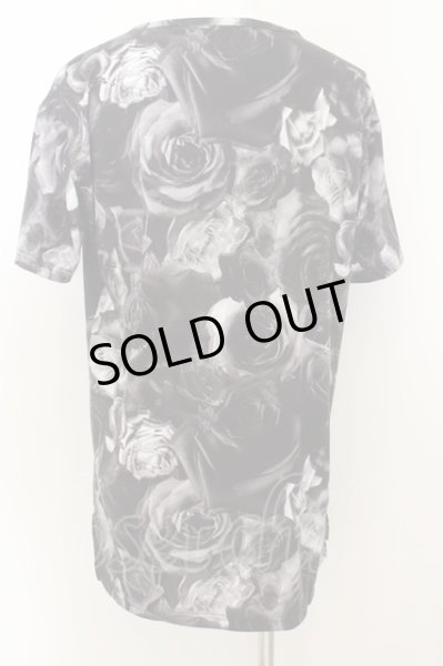 画像2: CIVARIZE / Twinkle フラワー総柄ビッグTシャツ 44 ブラック O-24-06-27-109-CI-ts-YM-OS (2)