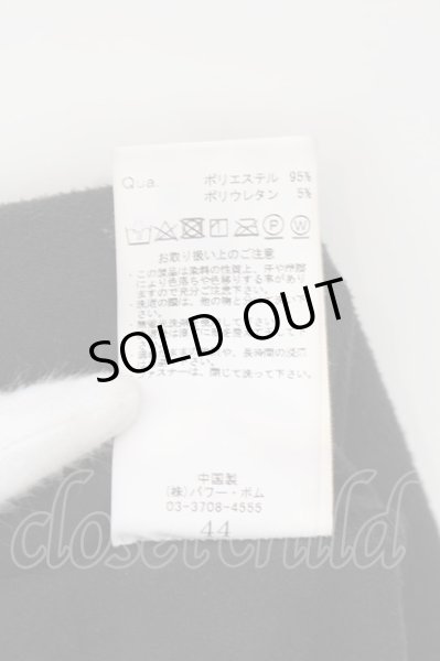 画像3: CIVARIZE / 変形ポリスエードパーカー 44 ブラック O-24-06-27-114-CI-ts-YM-OS (3)