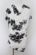 画像1: CIVARIZE / Seeker フラワー総柄ドレープTシャツ 44 ホワイト O-24-06-27-121-CI-ts-YM-OS (1)