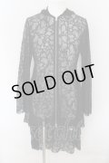 CIVARIZE / Collapse サイドレースアップ変形パーカー 44 ブラック O-24-06-27-123-CI-to-YM-OS