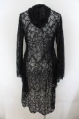 画像2: CIVARIZE / Collapse サイドレースアップ変形パーカー 44 ブラック O-24-06-27-123-CI-to-YM-OS (2)