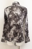 画像2: CIVARIZE / Conviction ジャガードロングシャツ 44 シルバー O-24-06-27-012-CI-sh-YM-OS (2)