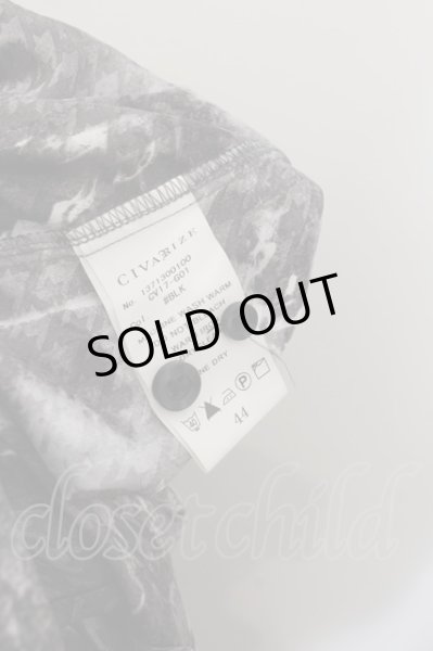 画像3: CIVARIZE / Conviction ジャガードロングシャツ 44 シルバー O-24-06-27-012-CI-sh-YM-OS (3)