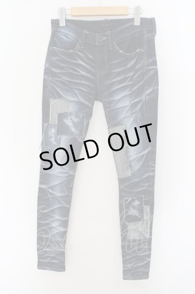 画像1: CIVARIZE / Patientリペア加工スキニーデニムパンツ 42 インディゴ O-24-06-27-131-CI-pa-YM-ZT009 (1)