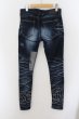 画像2: CIVARIZE / Patientリペア加工スキニーデニムパンツ 42 インディゴ O-24-06-27-131-CI-pa-YM-ZT009 (2)