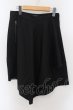 画像1: CIVARIZE / 変形ラップスカート F ブラック O-24-06-27-134-CI-pa-YM-ZT119 (1)