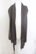 画像1: CIVARIZE / ノースリーブドレープカーディガン F チャコール O-24-06-27-002-CI-to-YM-OS (1)