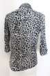 画像2: CIVARIZE / スムースストレッチ五分袖レオパードシャツ 44 グレー O-24-06-27-013-CI-sh-YM-OS (2)