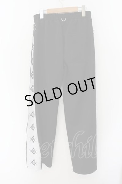 画像2: REFLEM / サイドZIPジャージパンツ F ブラック O-24-06-27-136-RE-pa-YM-ZT009 (2)