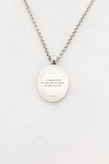 ミュージシャン NIL DUE / NIL UN CARVED SEAL NECKLACE NIL DUE / NIL UN TOKYO / CARVED SEAL ネックレス シルバー O