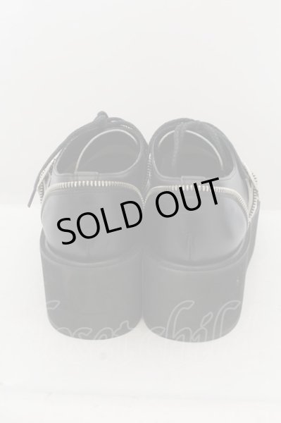 画像3: CIVARIZE / ミンストレルチック厚底シューズ 42(26-26.5cm) ブラックxホワイト O-24-06-27-156-CI-za-YM-ZT2000 (3)