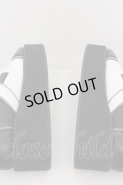 画像4: CIVARIZE / ミンストレルチック厚底シューズ 42(26-26.5cm) ブラックxホワイト O-24-06-27-156-CI-za-YM-ZT2000 (4)