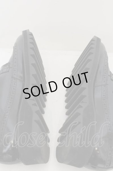 画像4: CIVARIZE / Heir フロントZIPソールシューズ 42（26-26.5cm） ブラック O-24-06-27-160-CI-sho-YM-OS (4)