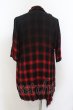 画像2: CIVARIZE / 2WAYドレープネックZIP六部袖カーディガン 46 レッド O-24-06-27-019-CI-to-YM-OS (2)