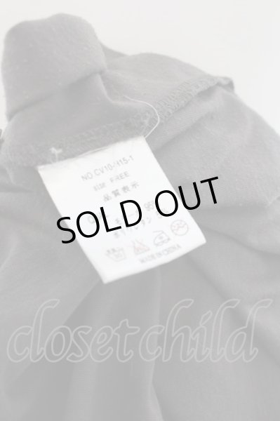 画像3: CIVARIZE / ノースリーブドレープカーディガン F チャコール O-24-06-27-002-CI-to-YM-OS (3)