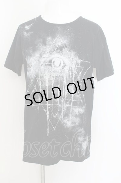 画像1: CIVARIZE / Unavoid ビッグTシャツ 44 ブラック O-24-06-27-032-CI-ts-YM-OS (1)
