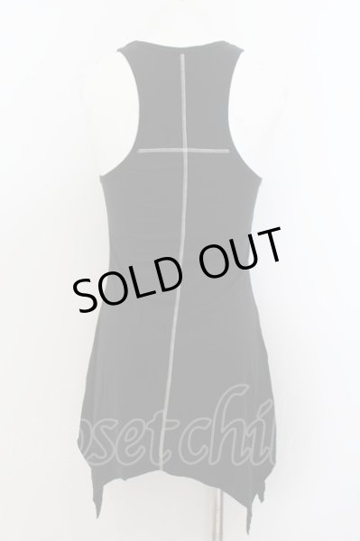 画像2: CIVARIZE / Launder 変形ロングタンクトップ 44 ブラック O-24-06-27-034-CI-to-YM-OS (2)