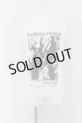 VANQUISH / fucking choice Tシャツ M ホワイト O-24-07-05-001-VA-ts-YM-OS