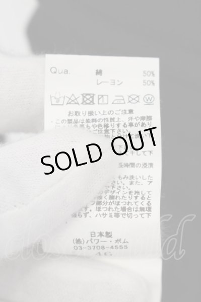 画像3: CIVARIZE / Threat 変形サイドギャザーフラワースカルカットソー 46 ブラック O-24-07-05-042-CI-to-YM-OS (3)